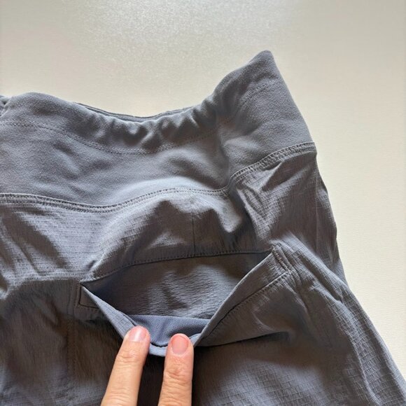 Athleta Trekkie North High Rise Jogger Pant Hiking Coastline Blue Grey Outdoor - Picture 8 of 14